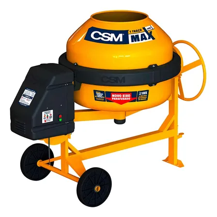 Betoneira 400l 1 Traco Max Mono Csm