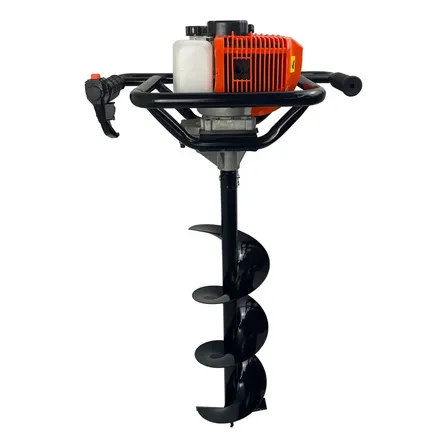 Perfurador De Solo A Gasolina Carbon Fak 52cc Broca 80x20
