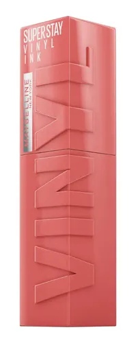 Batom Líquido Acabamento Vinil Espelhado e Efeito Gloss, Longa Duração de 16h, Não Borra e Não Transfere, Fórmula Vegana Cor Charmed, SuperStay Vinyl Ink Maybelline NY 4,2ml