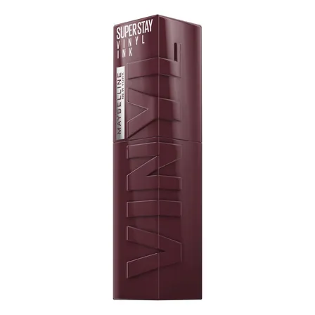 Batom Líquido Longa Duração Com Efeito Gloss, Brilho Instantâneo E Acabamento Espelhado, Com Fórmula Vegana E Conforto Para Os Lábios, Cor Fearless, Maybelline Superstay Vinyl Ink, 4,2ml Fearless 135