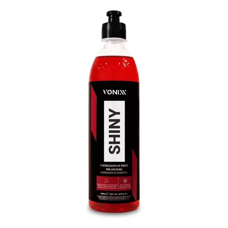 Revitalizador De Pneu Pretinho Vonixx Shiny 500ml Líquido Brilho Intenso Duradouro