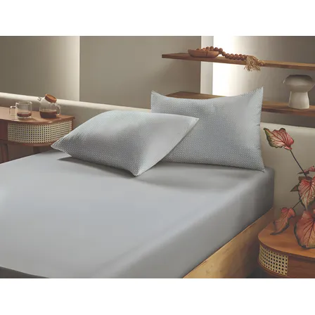 Jogo de Cama Queen Slim Organic Lençol Anti-Pilling Altenburg