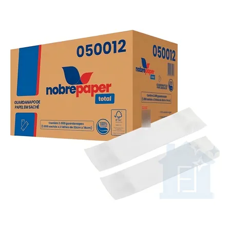 Guardanapo Sache C/2 33x14 C/2000 Folhas Simples Embalado