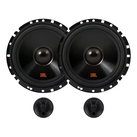 Kit Duas Vias 6 Polegadas Alto Falantes Jbl Flex 4 110w Rms Cor Preto