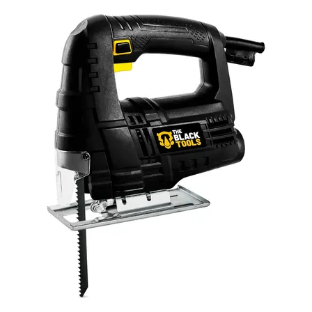 Serra Tico-Tico 500W Profissional 3000 Gpm Cor Preto Grip Comfort The Black Tools