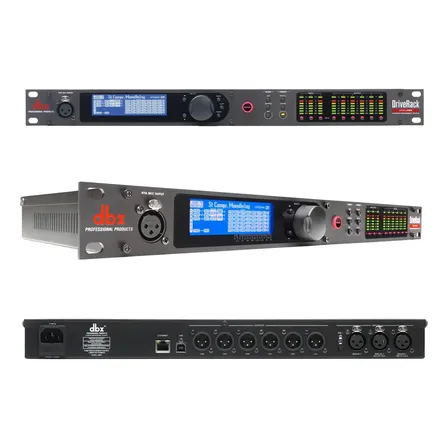 Processador de Sinal DBX DriveRack VENU360 3 Entradas 6 Saídas