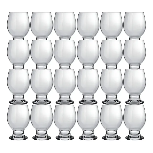 Jogo 24 Taças Paulista Água 250ml - Nadir 7002 Cor Transparente