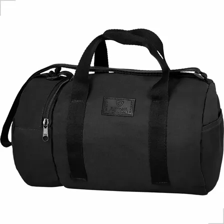 Mala Esportiva Everbags Mini Bagagem de Mão p/ Academia e Fitness Preta
