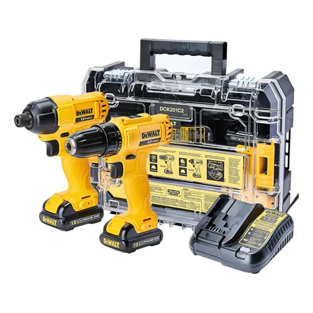 Combo Parafusadeira E Furadeira Impacto Dewalt Dck201c2