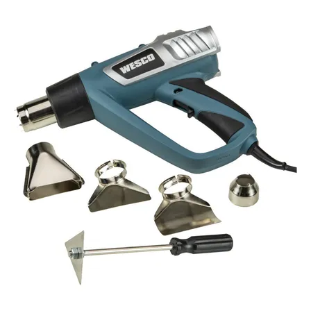Soprador Térmico Wesco 2000W 220V 3 Níveis Temperatura Azul WS6427