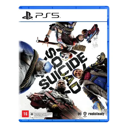 Jogo Suicide Squad Mate Liga Da Justiça Ps5 Fisica