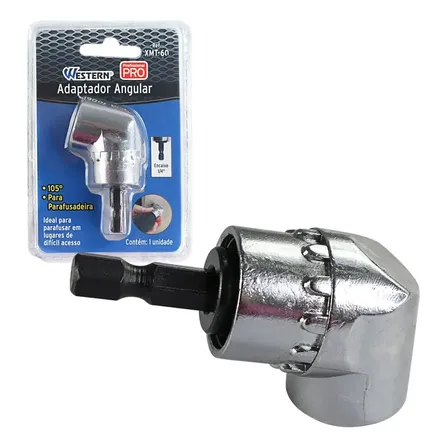 Adaptador Angular Para Parafusadeira Imantado 105 Graus