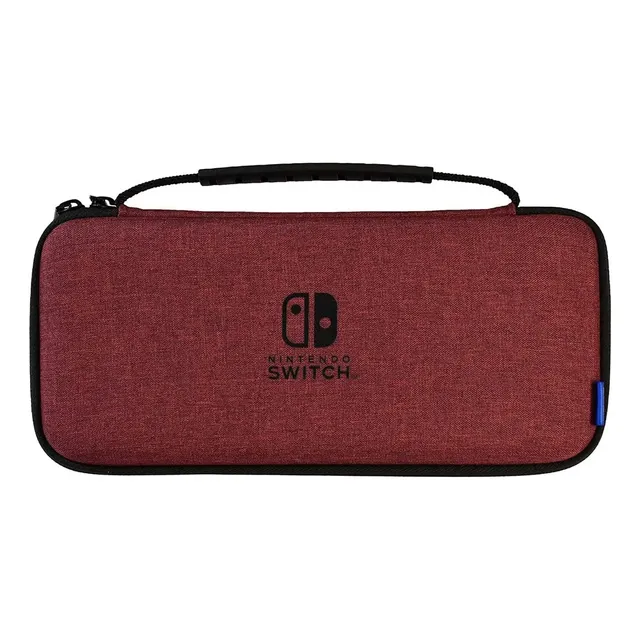 Estojo Hori de Viagem Compacto para Nintendo Switch Oled (Vermelho)