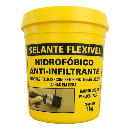 Selante Flexível Incolor Spartex Para Telhados e Azulejos 1kg