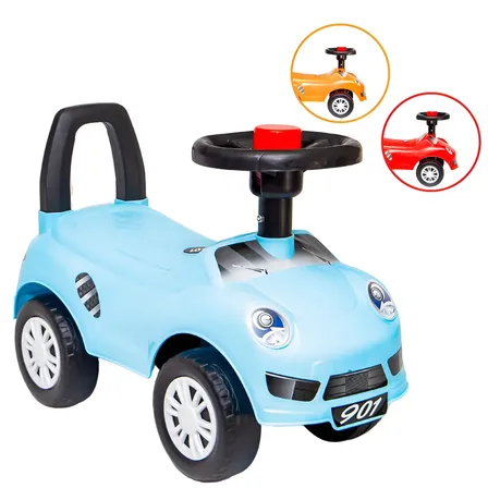 Carrinho Infantil Triciclo Andador Motoca Atentu Kids Azul