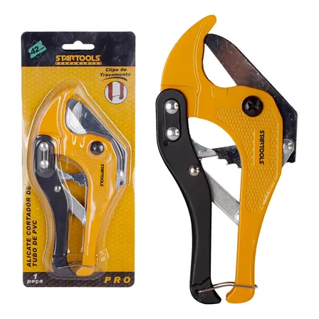 Cortador De Tubo Pvc 42mm Alicate Profissional Corta Cano Mangueira Até 42mm
