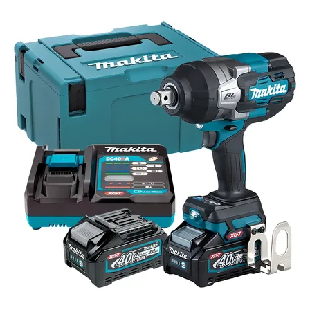 Chave De Impacto Makita 4ah 3/4 A Bateria Tw001gm201 Azul-petróleo