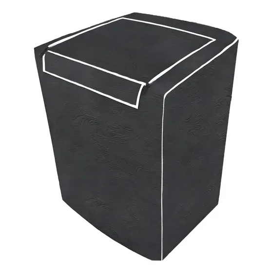 Capa Maquina De Lavar Eletrolux Brastemp 12kg 13kg 15kg 16kg Cor Preto com Ziper G Sao Miguel