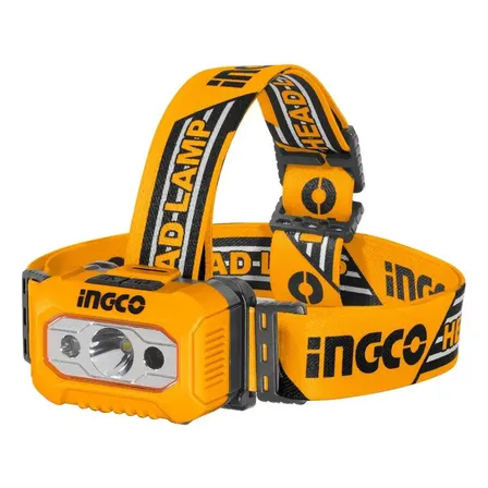 Farol Led Ingco 100/200 Lúmens, Alcance 91 Mts Branco Amarelo