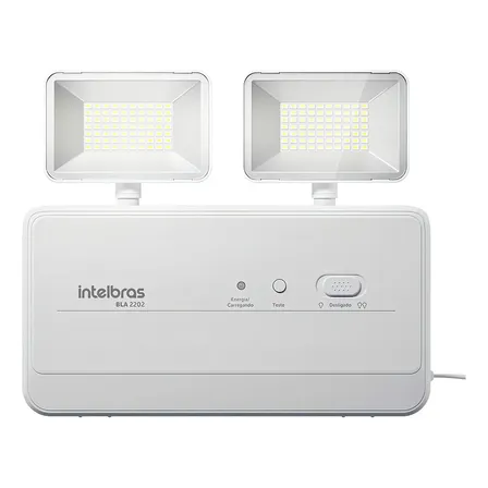 Bloco De Iluminação Autônomo Bla 2202 Branco Intelbras