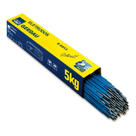 Gerdau E6013 eletrodo de solda revestido azul 2,5mm 5kg