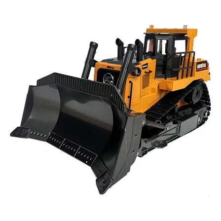 Bulldozer 1700 Huina Toys 2024 1:50 Caminhão de Brinquedo