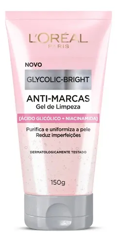 Gel De Limpeza Anti-marcas Glycolic-bright Loréal Paris 150g