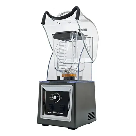 Liquidificador Metvisa Industrial Bl212 2000w 2l Preto Cúpula Anti-ruído 220v