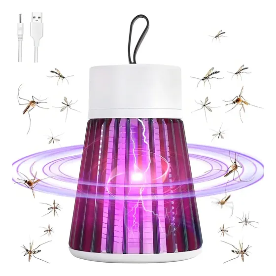 Lâmpada Mata Mosquito Led Uv Eletrônico Pernilongo Insetos