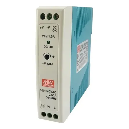 Fonte Chaveada 24vdc 1a 20w Mdr-2024 Din 100~240v