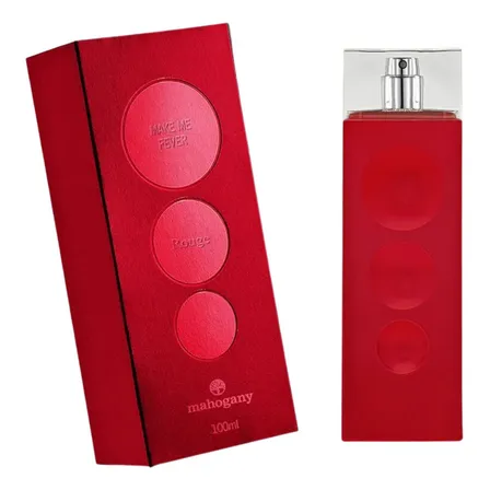 Mahogany Fragrância Make Me Fever Rouge - 100 Ml