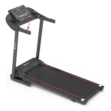 Esteira Ergométrica Elétrica Gallant Trainer 2.0hp 12.8 Km/h 110kg 127v (gee11m20a-127pt) Preto/vermelho