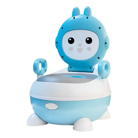 Troninho Penico Infantil Bebê Desfralde Boop - Maxi Baby - Azul Azul-claro Animais