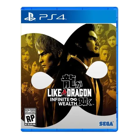 Like A Dragon - Infinite Wealth Ps4 Físico, ,