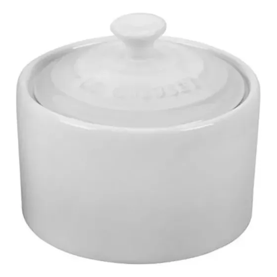 Açucareiro Pote Condimentos Com Tampa 300ml Le Creuset Branco