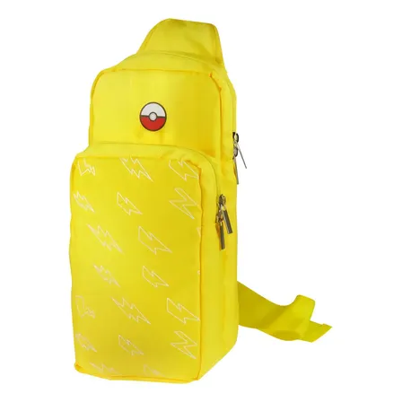 Bolsa Mochila Pikachu P/ Nintendo Switch / Lite E D11a Oled Preto