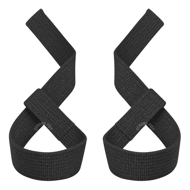 Par Strap Academia Musculação 100% Algodão Crossfit Lpo Pro