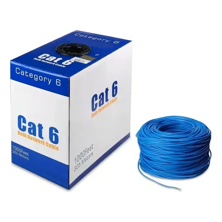 Cabo De Rede Cat6 300 Metros Ethernet Lan Giga 10/1000 MFL