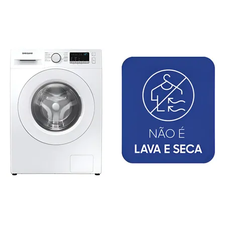 Lavadora Digital Inverter Samsung Ww11t Branca 11kg Cor Branco