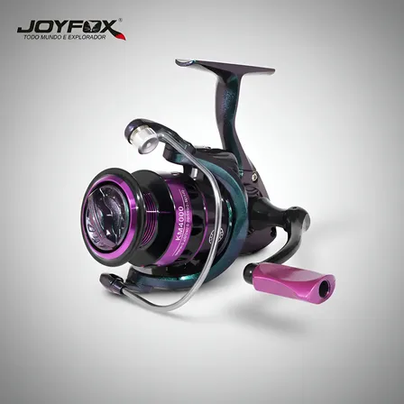 Molinete Joyfox KM4000 12+1 Rolamentos Anti-Reverso Alumínio 8kg 5.2:1