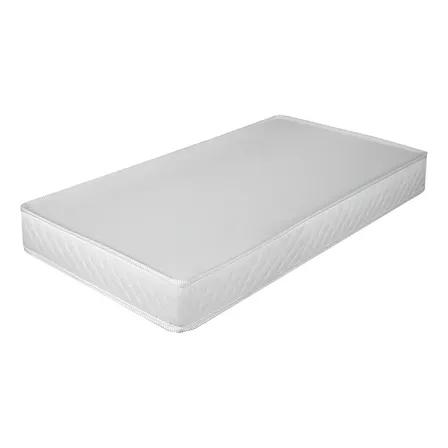 Neloja colchão Premium Moderno Luxo espuma D33 conforto 188x88x12cm tamanho solteiro quarto infantil criança macio cor branco