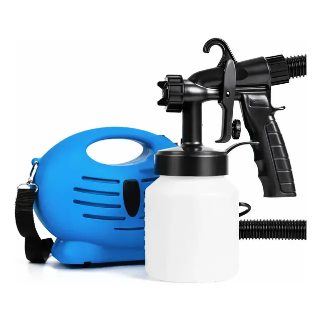 Pulverizador De Tinta Pistola De Pintura Elétrica Epsilon Azul 127v