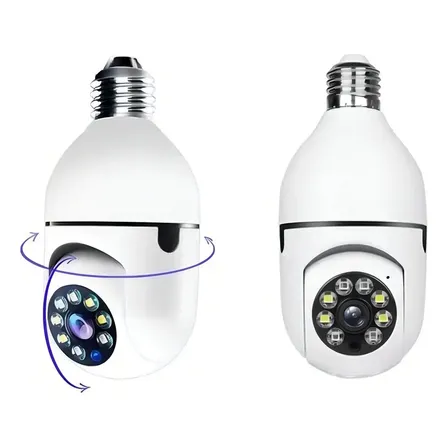 Camera À Prova D'água Câmera Sem Fio 2.4 Ghz Wifi 8177 Cor Branco
