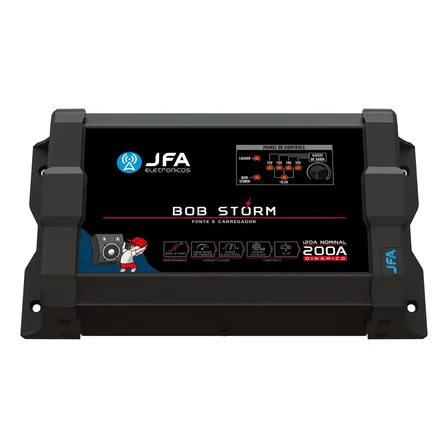 Fonte Automotiva Jfa Storm 200a Bivolt P/ Caixas Bob E Projeto De Som