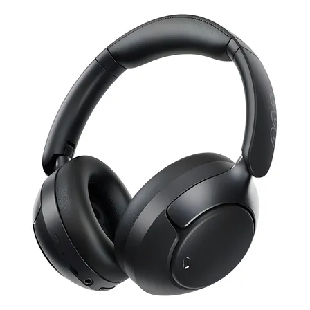 Headset QCY H3 Pro ANC 50dB Bluetooth 5.4 Multiponto 55h Cor Preto