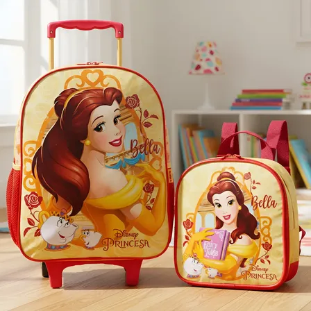 Kit Mochila e Lancheira Infantil 16 Bela X 13070 Xeryus