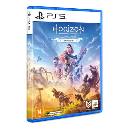 Jogo Ps5 Horizon Zero Dawn Remastered Edition Mídia Física Português