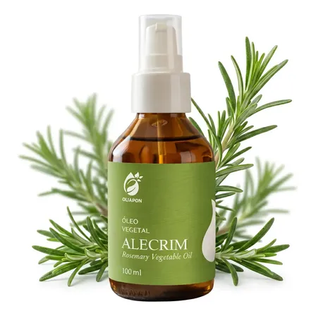 Óleo De Alecrim Vegetal Crescimento Capilar 100ml Oliapon Neutra