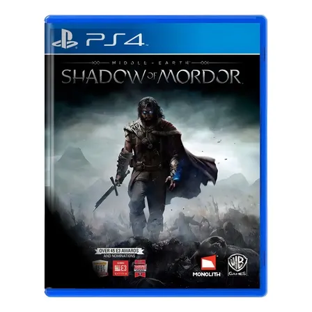 Mídia Física Shadow Of Mordor Middle Earth Ps4