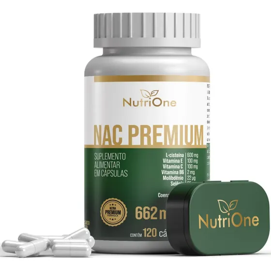 Nac Fórmula Premium 8 Ativos Concentrados 120 Caps - Nutrione